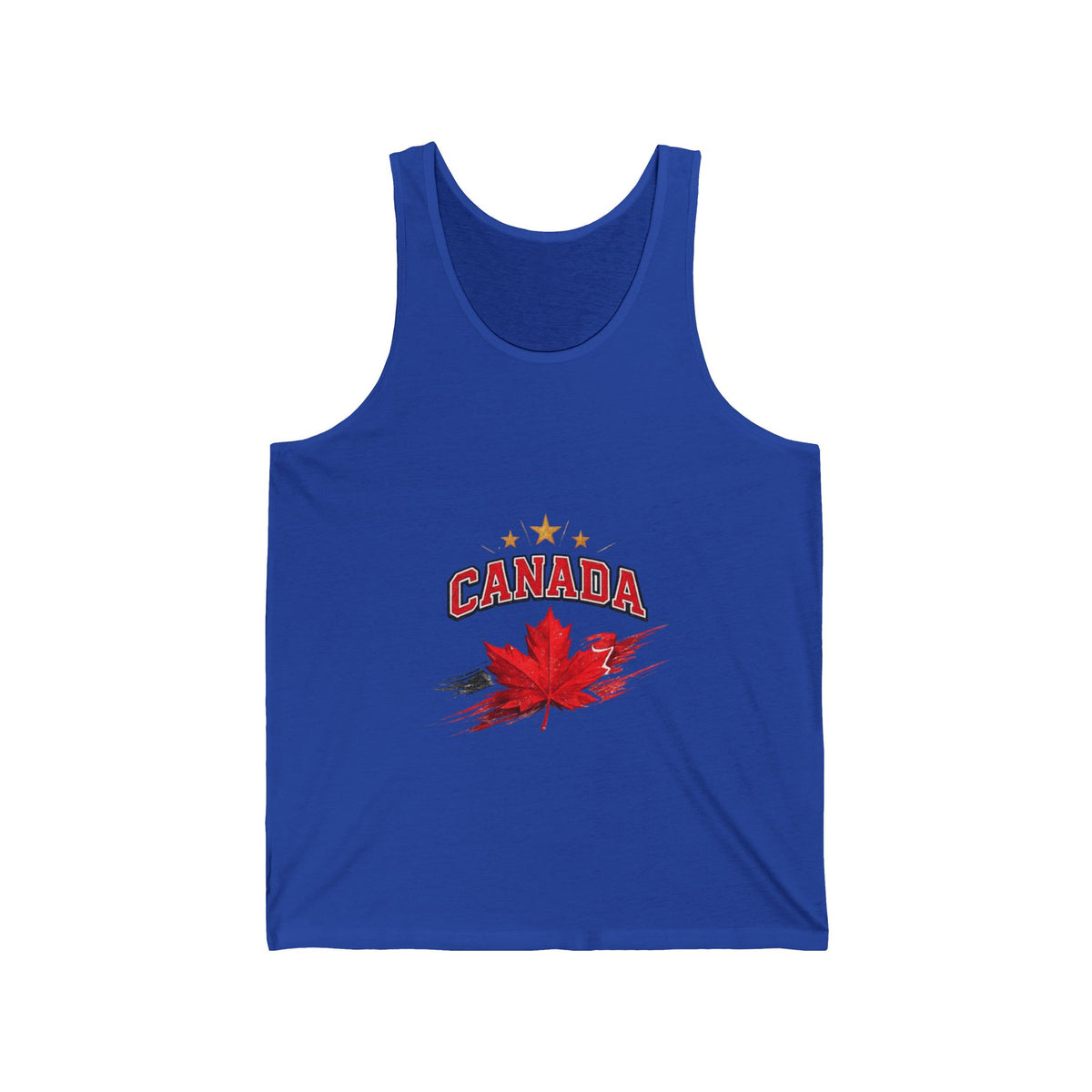 Mens Canada Maple Leaf Tank Top — Canadian Pride Flag Design