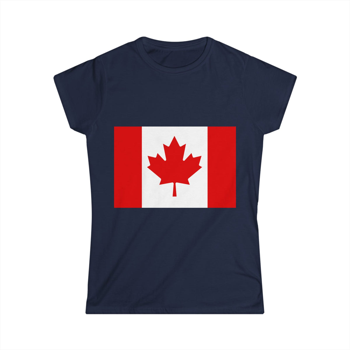 Women's White Softstyle Tee — Classic Crewneck T-Shirt