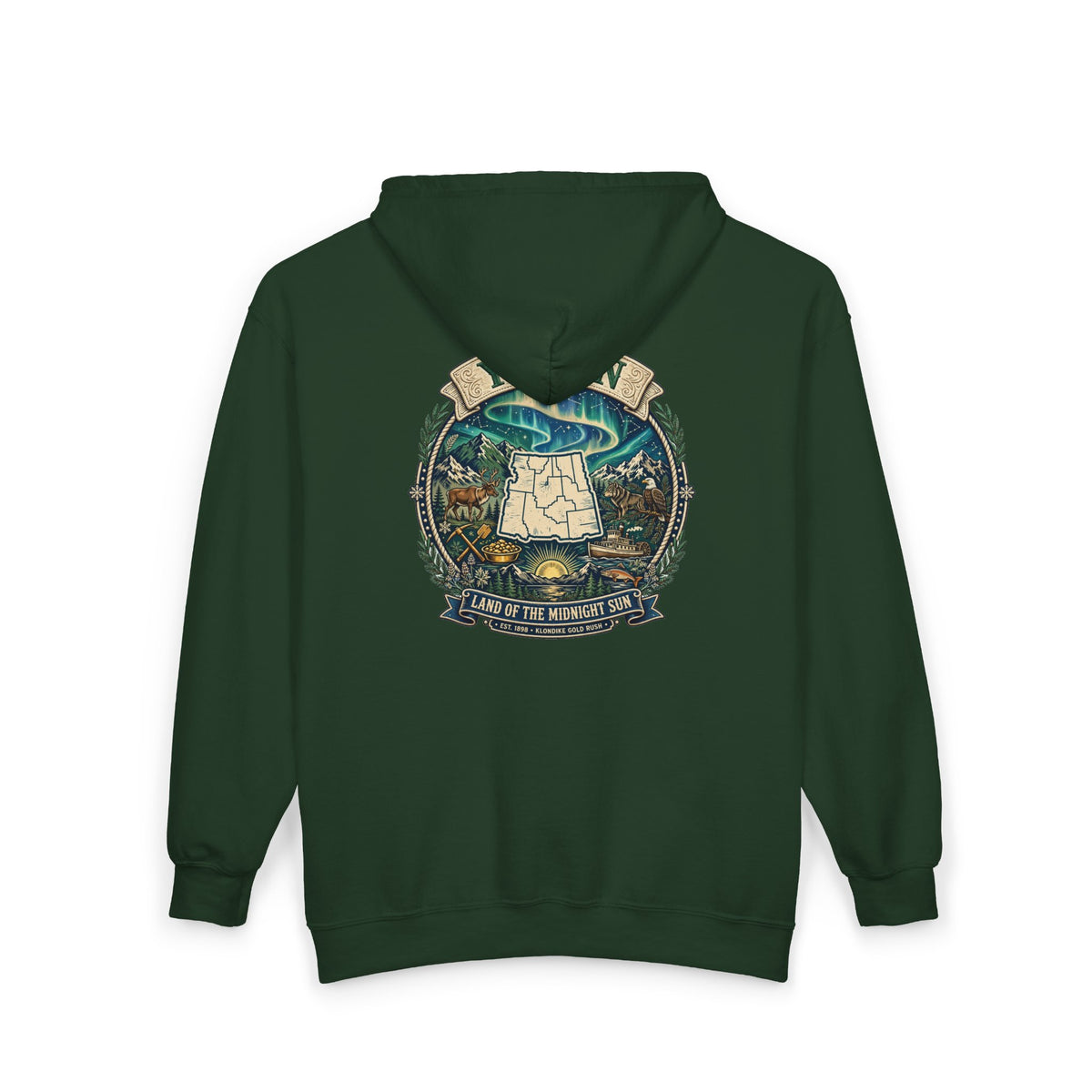Yukon "Land of the Midnight Sun" Graphic Hoodie