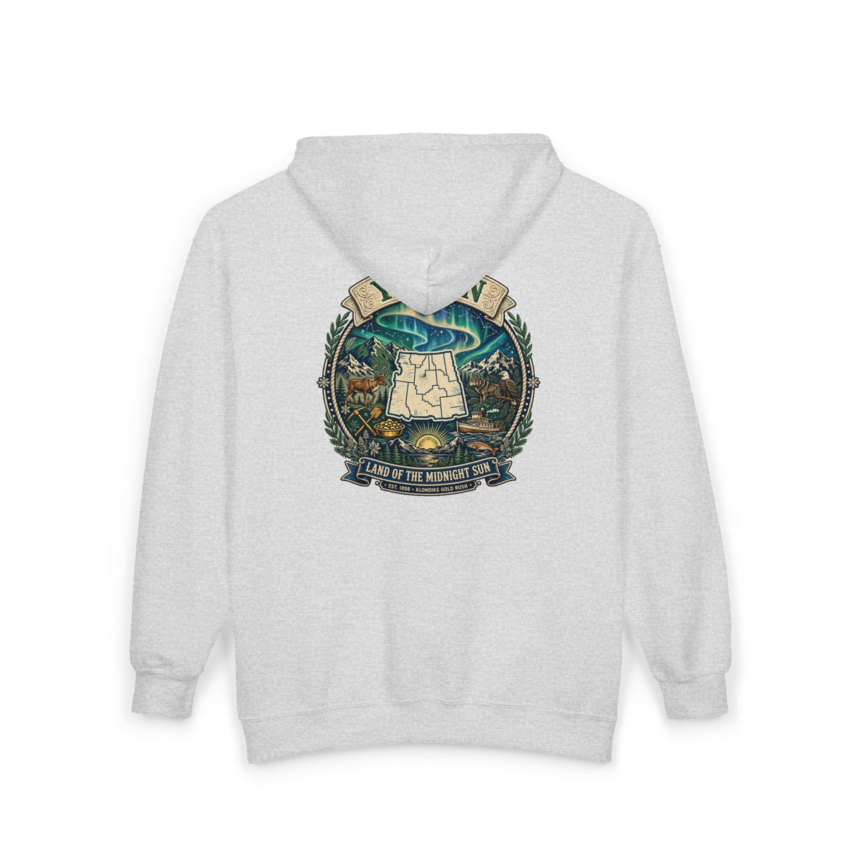 Yukon "Land of the Midnight Sun" Graphic Hoodie