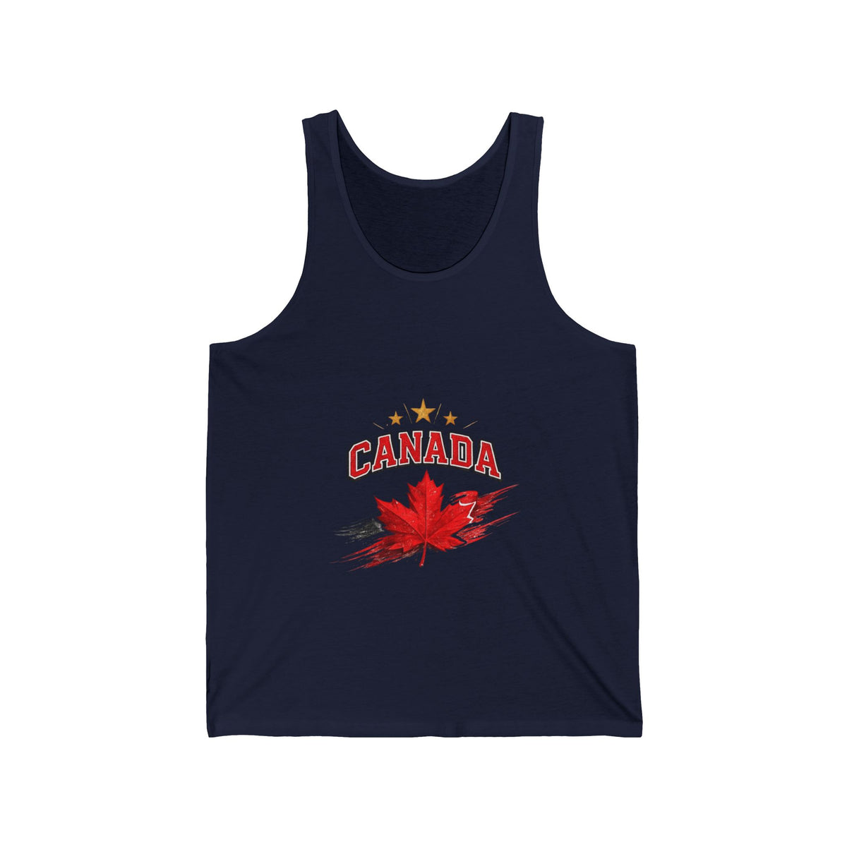 Mens Canada Maple Leaf Tank Top — Canadian Pride Flag Design