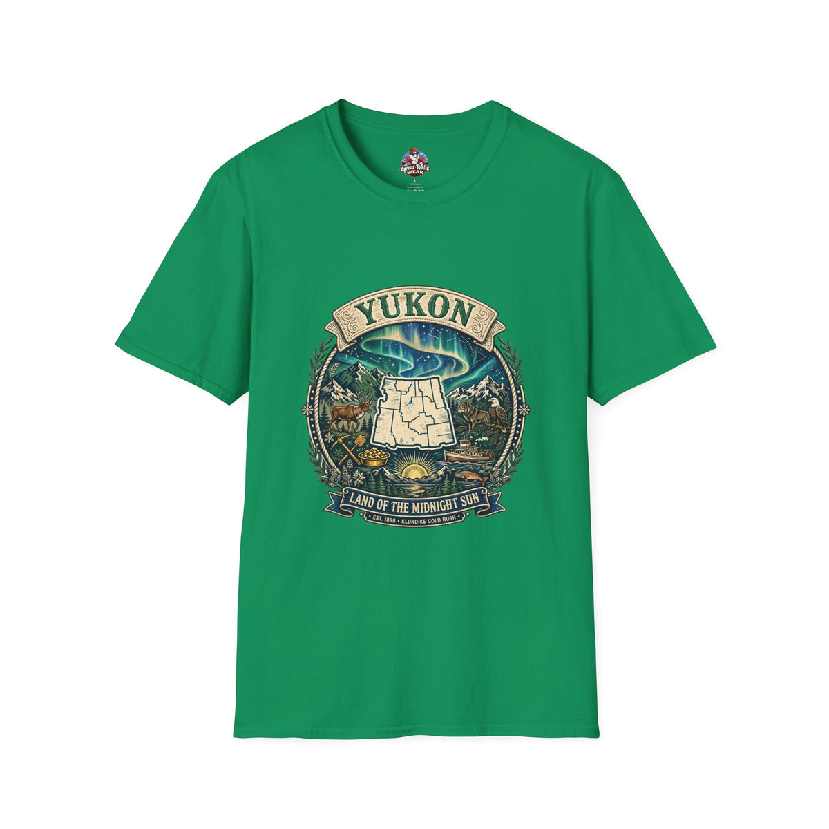 Yukon "Land of the Midnight Sun" Graphic T-Shirt