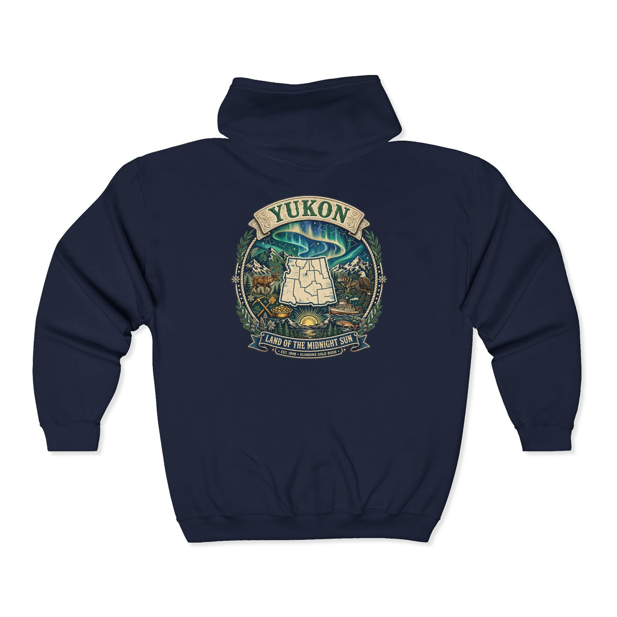 Yukon "Land of the Midnight Sun" Graphic Hoodie