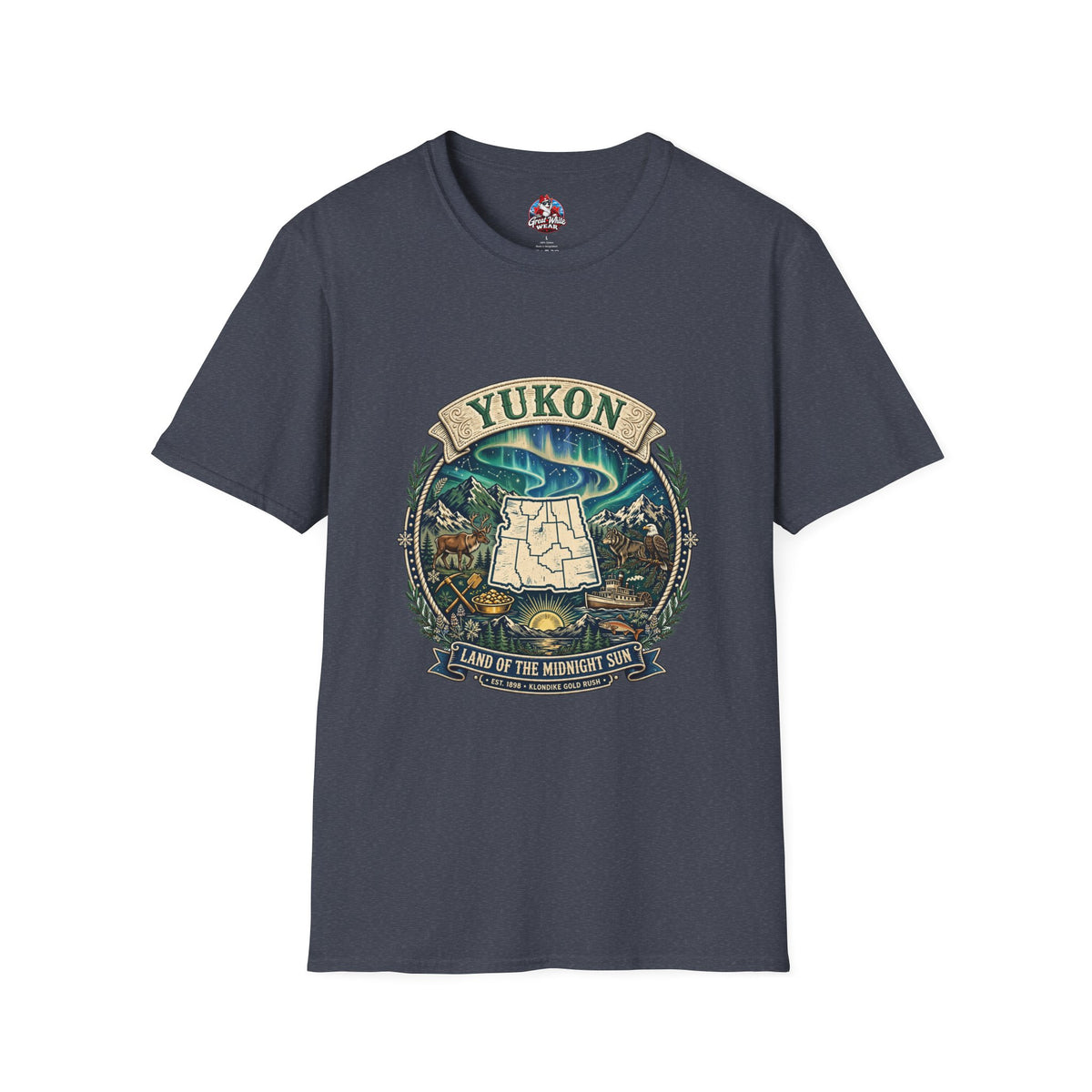 Yukon "Land of the Midnight Sun" Graphic T-Shirt