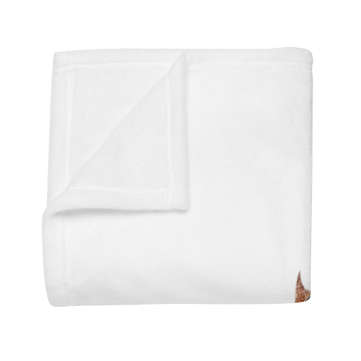 Winter Cabin Maple Leaf Plush Fleece Blanket