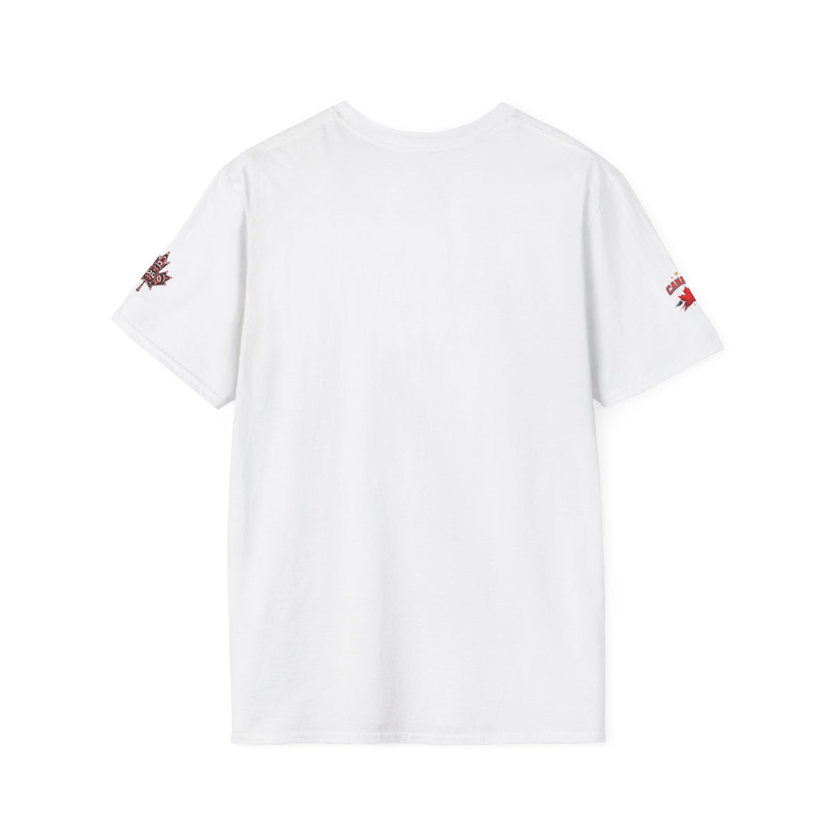 Mens Canada Pride T-Shirt — Red Maple Shield Design