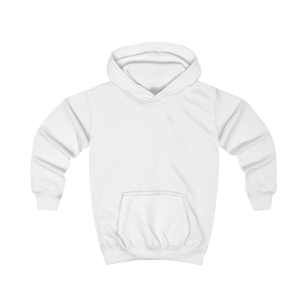 Kids Hoodie — "True North Strong and Free" Maple Leaf
