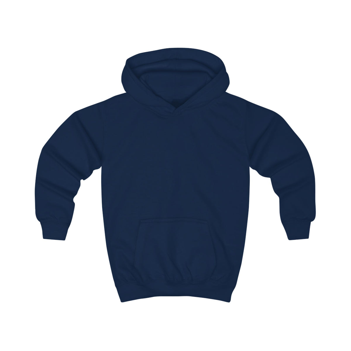 Kids Hoodie — "True North Strong and Free" Maple Leaf