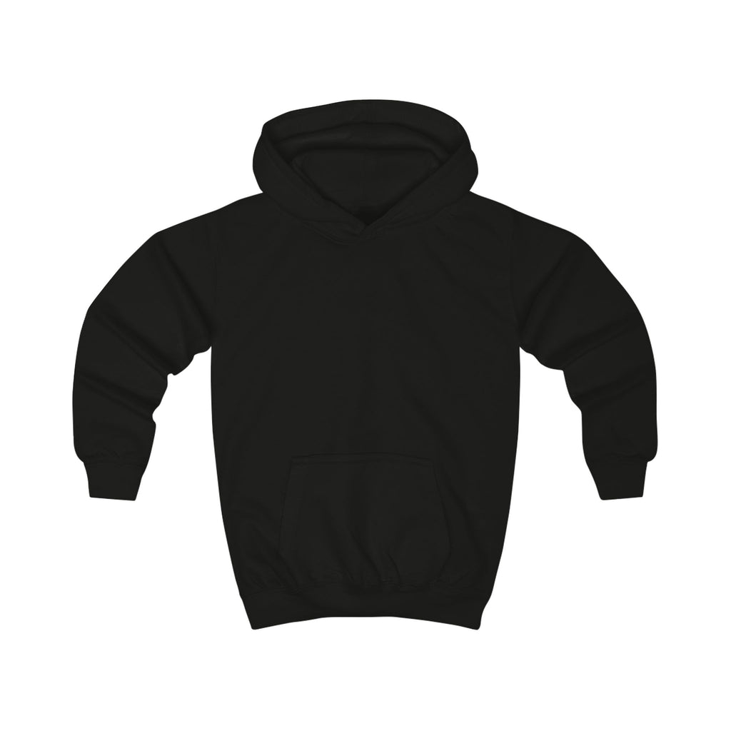 Kids Hoodie — "True North Strong and Free" Maple Leaf