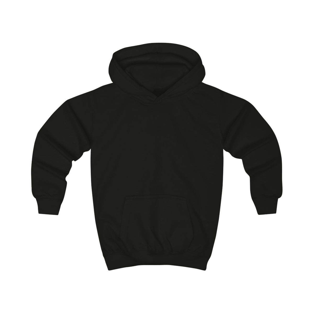 Kids Hoodie — "True North Strong and Free" Maple Leaf