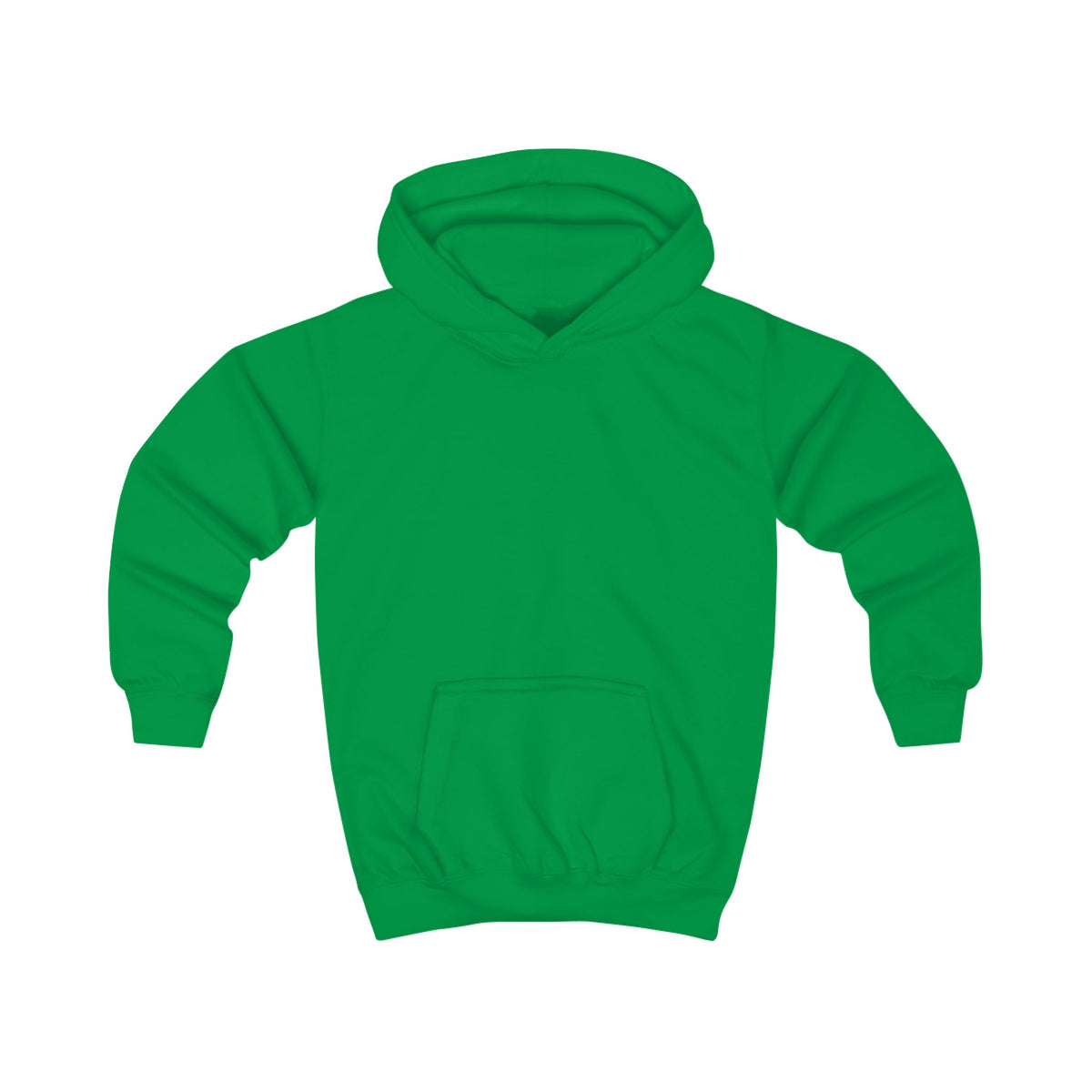 Kids Hoodie — "True North Strong and Free" Maple Leaf