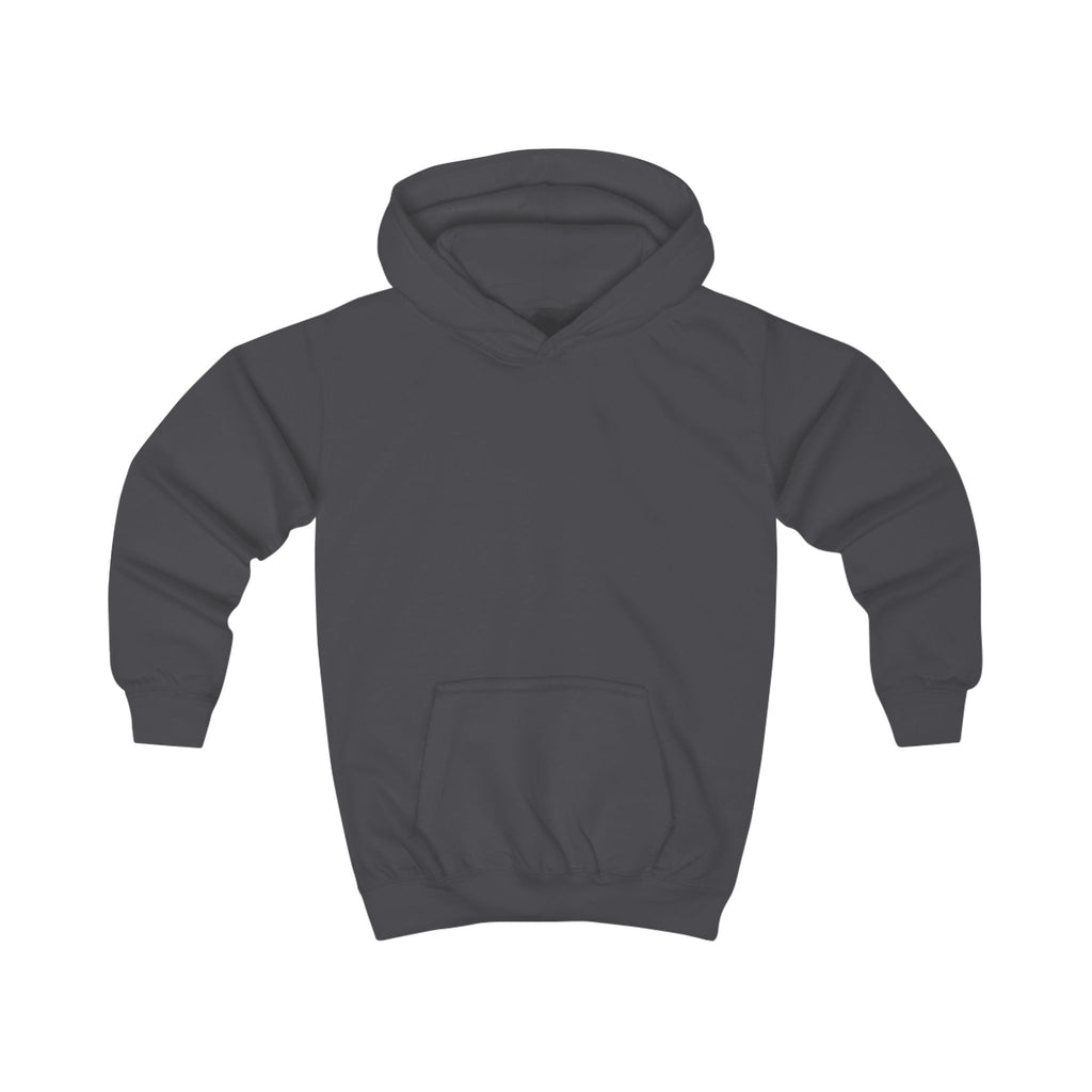 Kids Hoodie — "True North Strong and Free" Maple Leaf