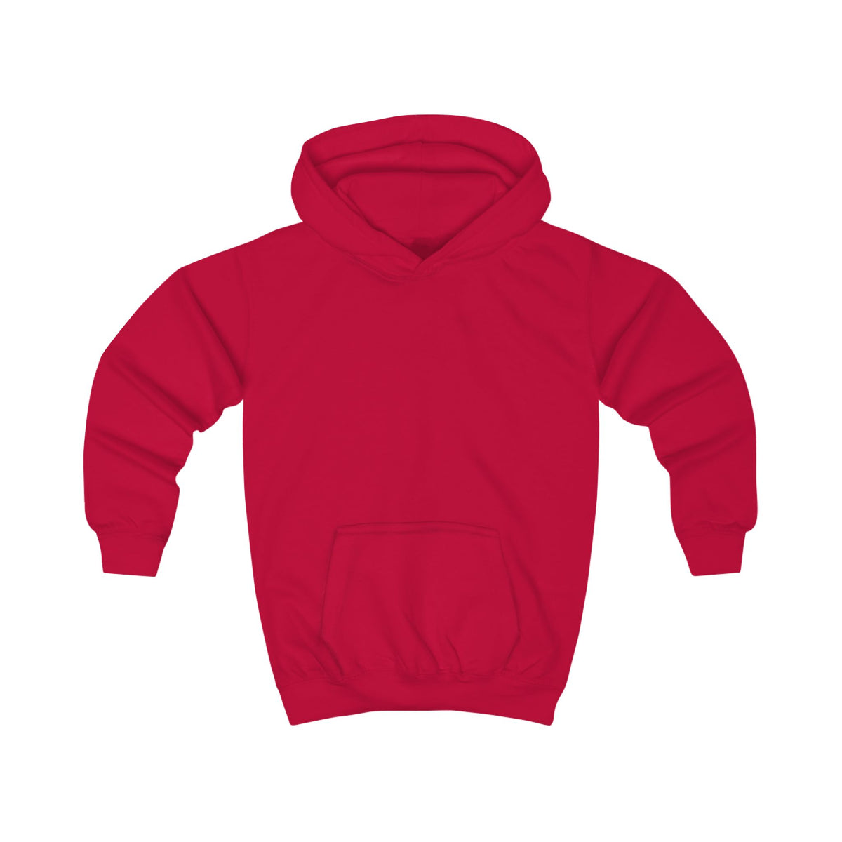 Kids Hoodie — "True North Strong and Free" Maple Leaf