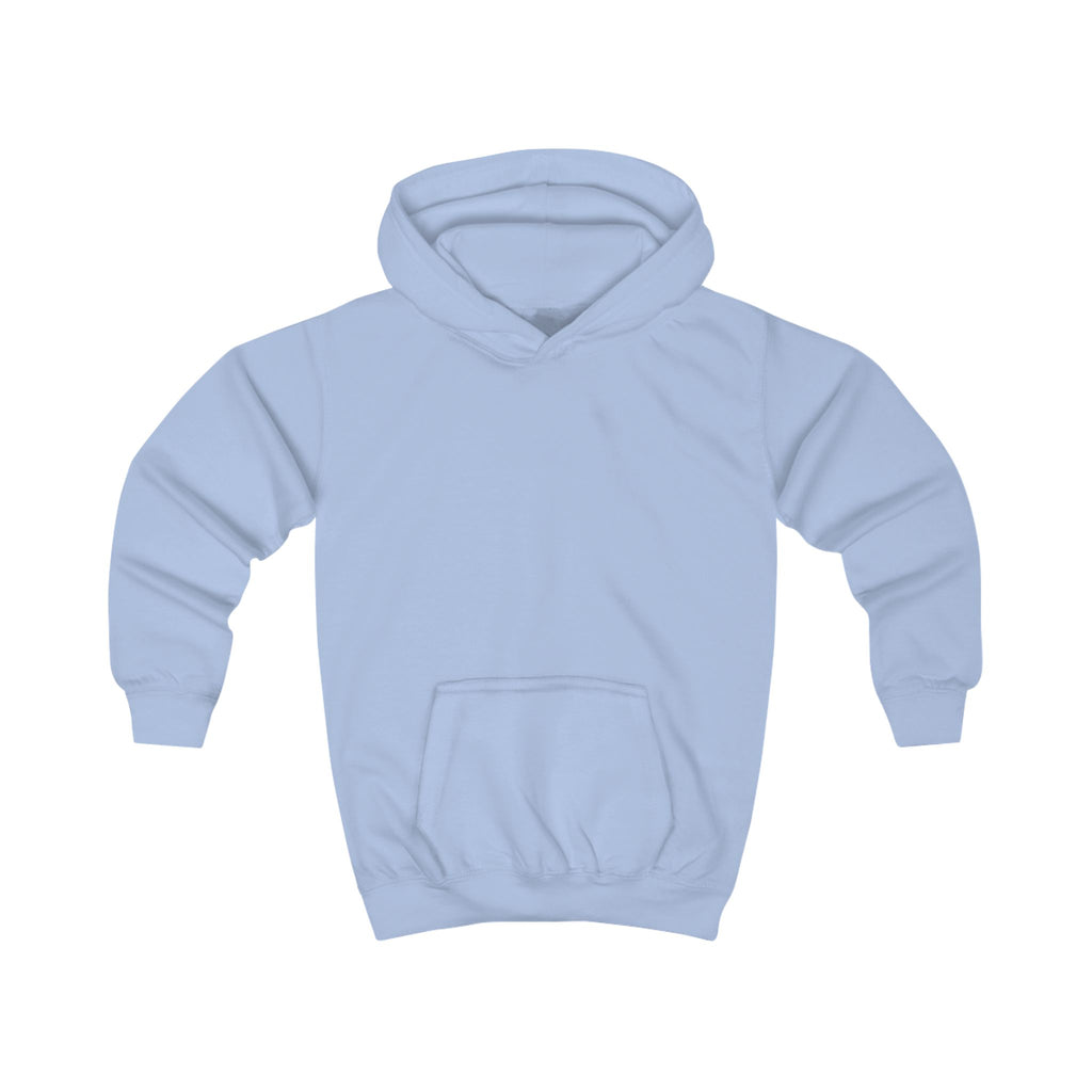 Kids Hoodie — "True North Strong and Free" Maple Leaf