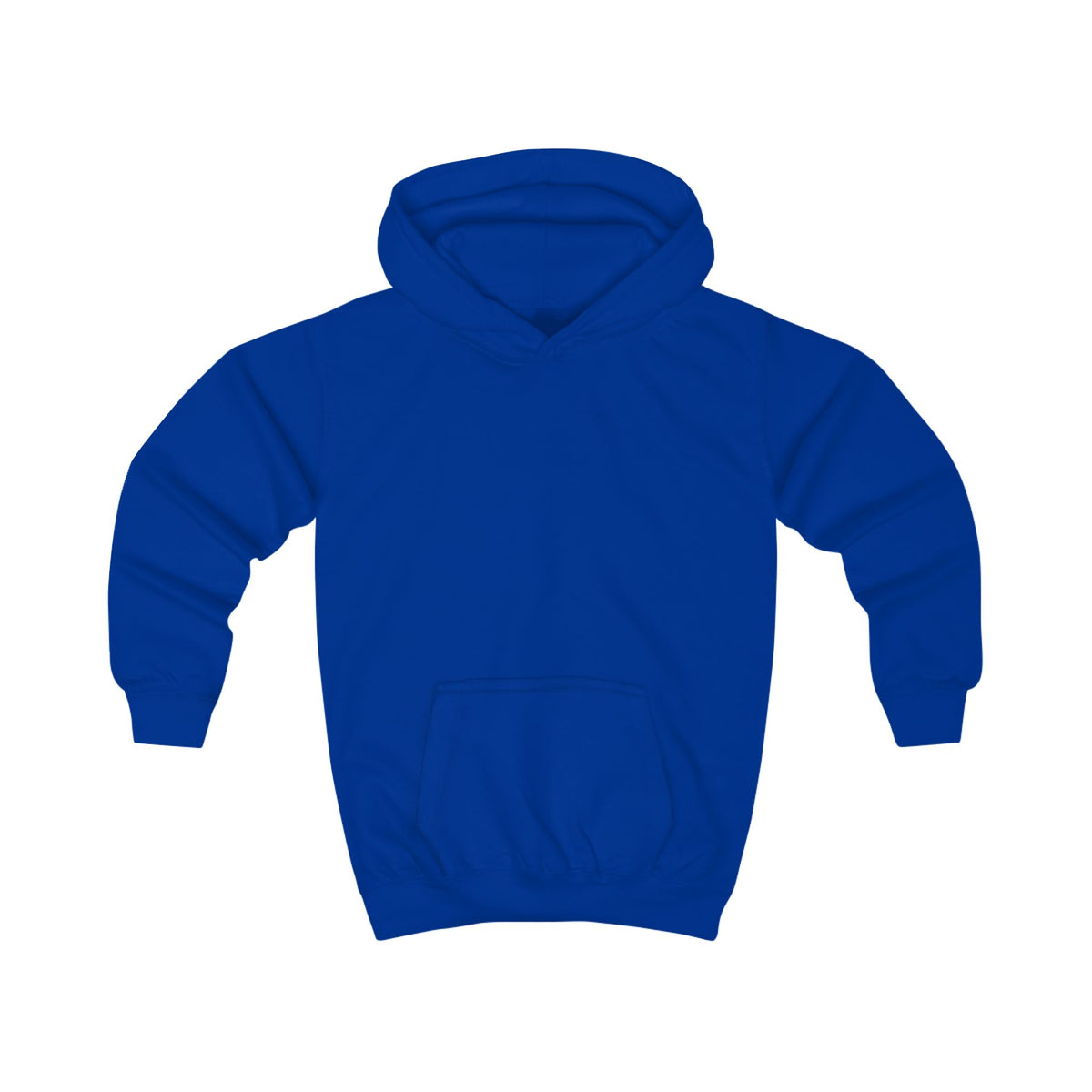Kids Hoodie — "True North Strong and Free" Maple Leaf