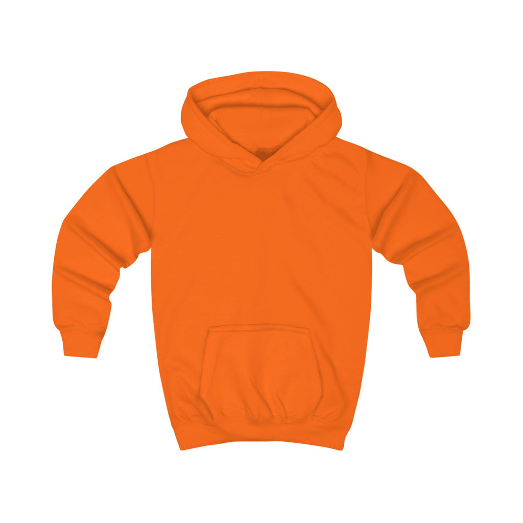 Kids Hoodie — "True North Strong and Free" Maple Leaf