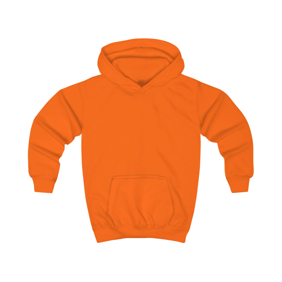 Kids Hoodie — "True North Strong and Free" Maple Leaf