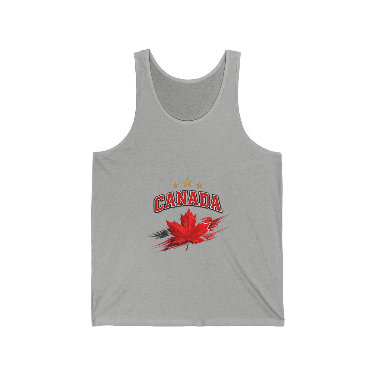 Mens Canada Maple Leaf Tank Top — Canadian Pride Flag Design