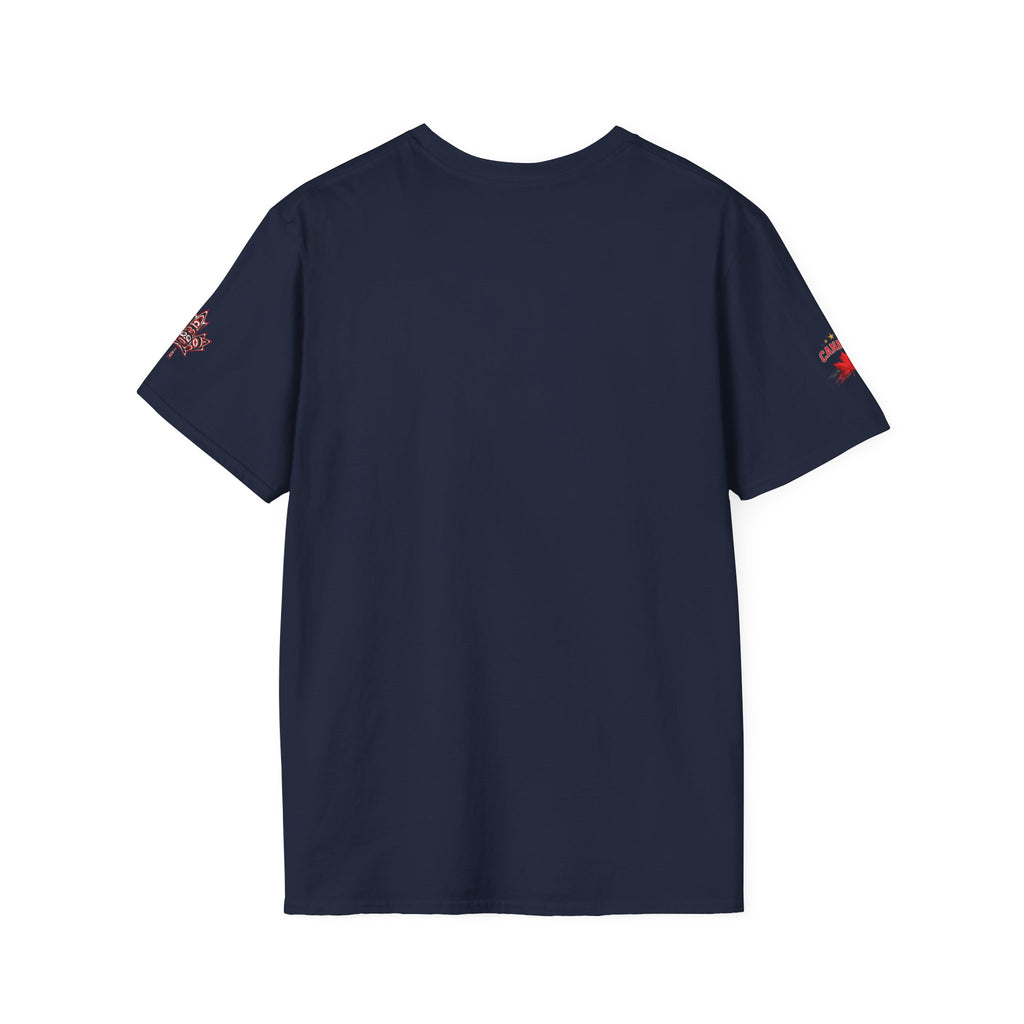 Mens Canada Pride T-Shirt — Red Maple Shield Design