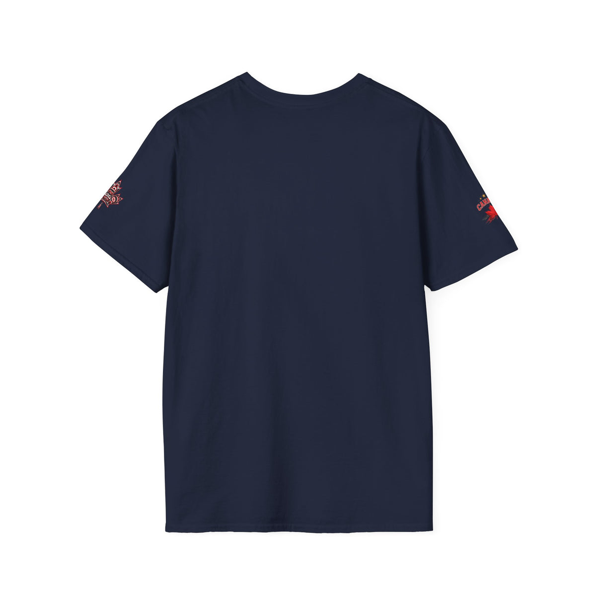 Mens Canada Pride T-Shirt — Red Maple Shield Design