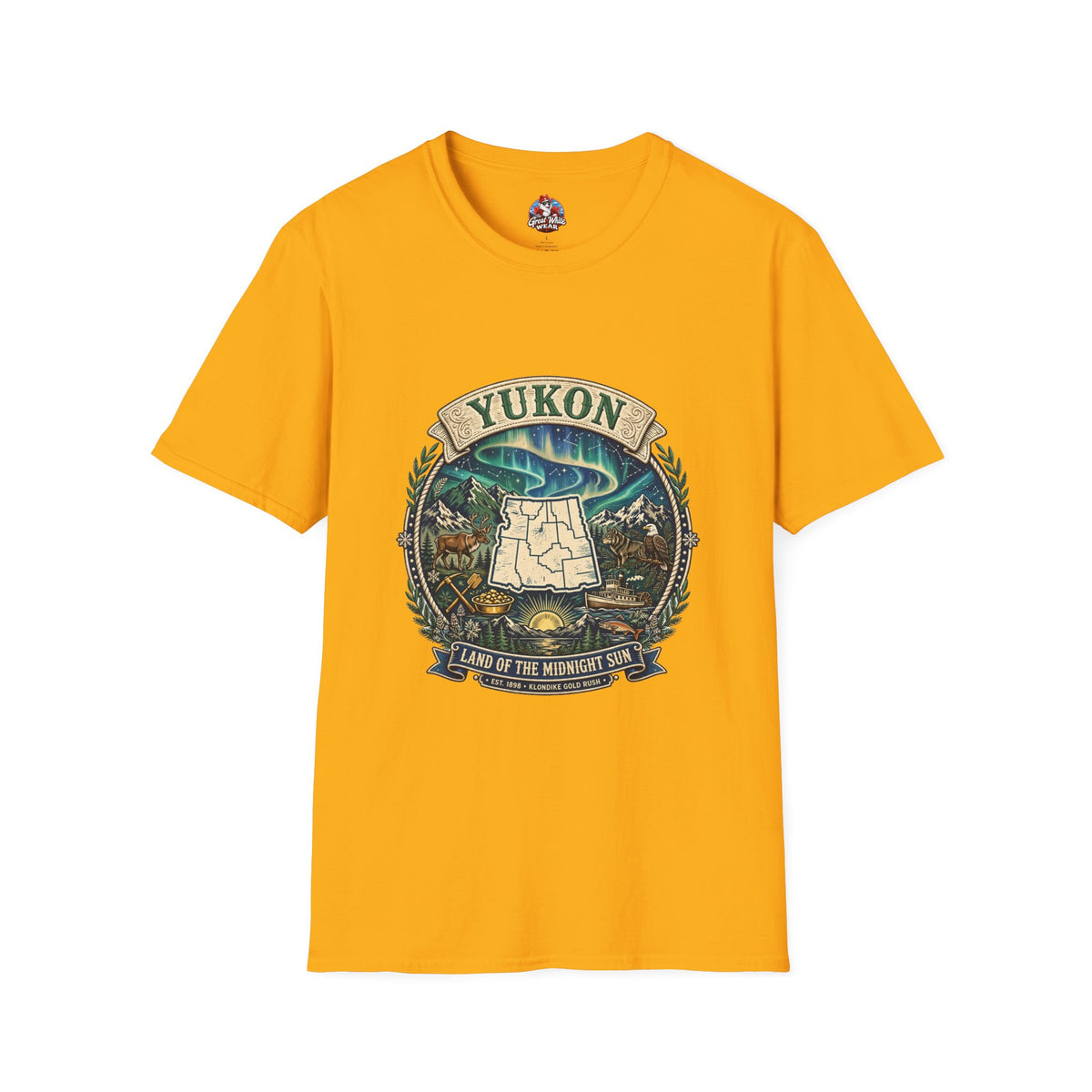 Yukon "Land of the Midnight Sun" Graphic T-Shirt