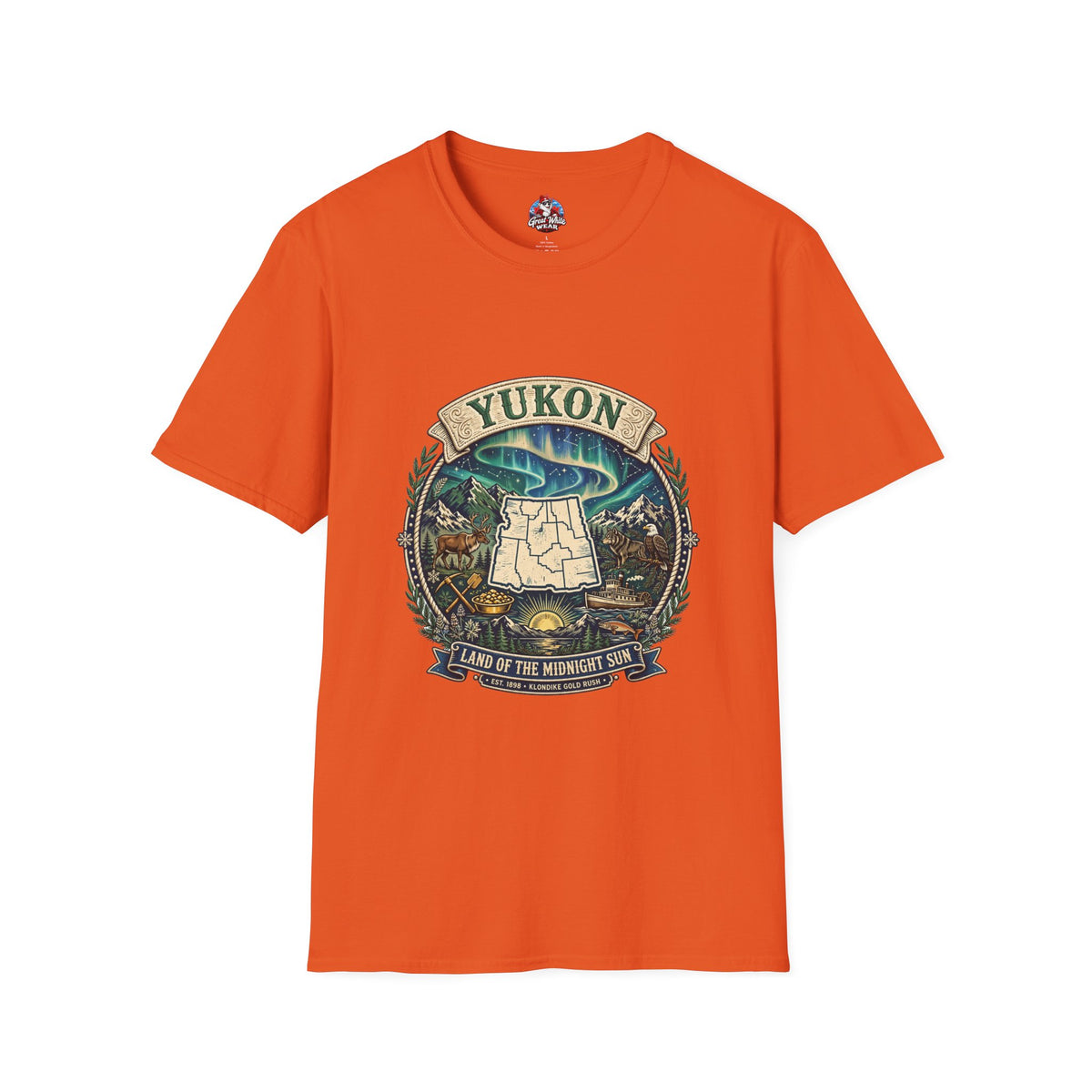 Yukon "Land of the Midnight Sun" Graphic T-Shirt